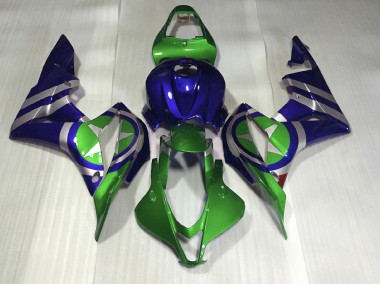 Economici 2007-2008 Blu Verde Capitan America CBR600RR Carena