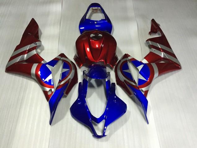 2007-2008 Capitano America CBR600RR Carena 2007-2008 Capitano America CBR600RR Carena