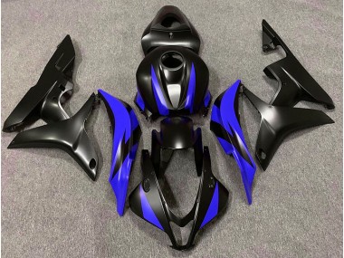 Economici 2007-2008 Design Nero Opaco & Blu CBR600RR Carena