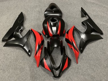 Economici 2007-2008 Nero Opaco & Rosso CBR600RR Carena