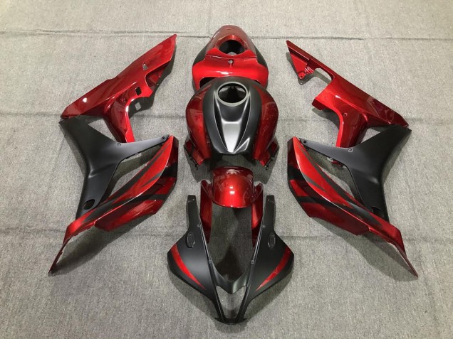 2007-2008 Rosso Intenso & Nero Opaco CBR600RR Carena 2007-2008 Rosso Intenso & Nero Opaco CBR600RR Carena