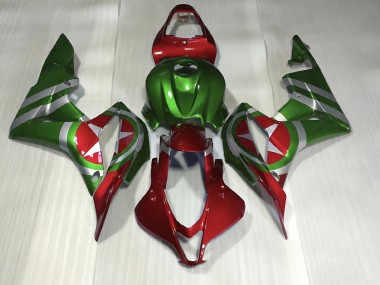 Economici 2007-2008 Rosso & Verde Capitan America CBR600RR Carena