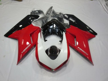 Economici 2007-2014 Nero Rosso & Bianco Ducati 848 1098 1198 Carena