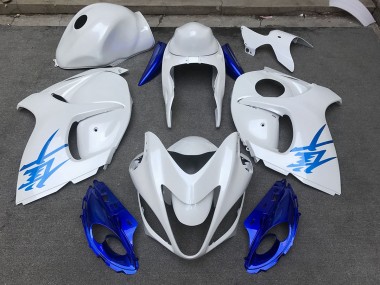 Economici 2008-2020 Bianco Lucido & Blu GSXR 1300 Carena