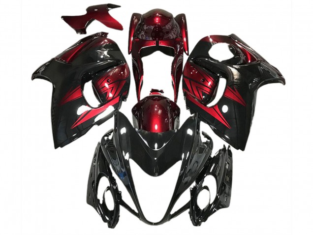 2008-2020 Nero Lucido & Rosso Intenso GSXR 1300 Carena 2008-2020 Nero Lucido & Rosso Intenso GSXR 1300 Carena