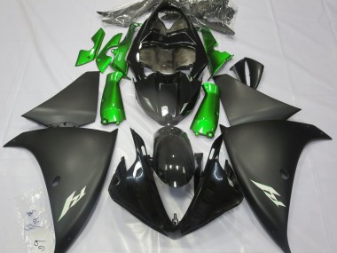 Economici 2009-2011 Nero Opaco & Verde R1 Carena