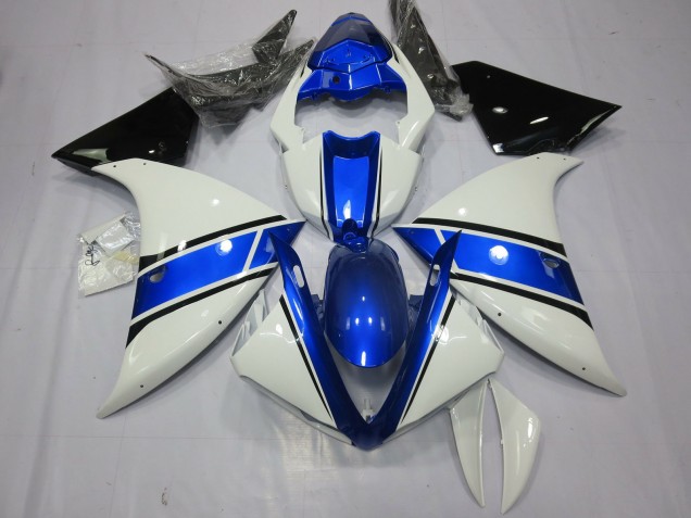 2009-2011 OEM Stile Blu Bianco R1 Carena