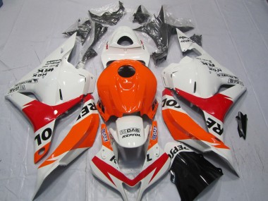 Economici 2009-2012 Bianco & Rosso Repsol CBR600RR Carena