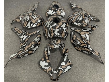 Economici 2009-2012 Marrone Chiaro & Argento Camo CBR600RR Carena