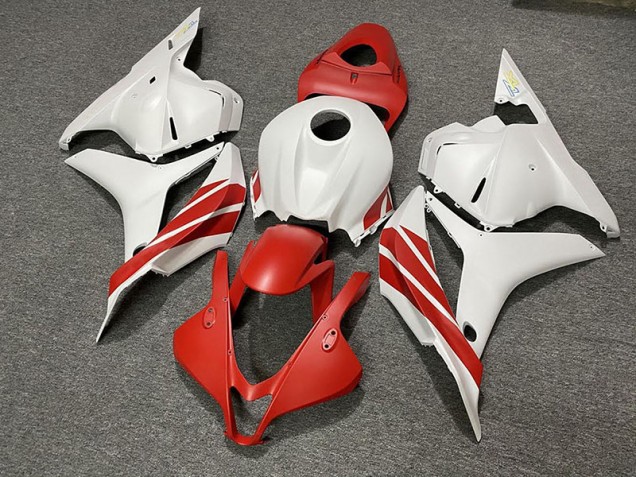 2009-2012 Rosso Opaco/Bianco CBR600RR Carena