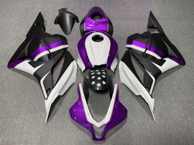 2009-2012 Stella Nera Opaca & Viola CBR600RR Carena 2009-2012 Stella Nera Opaca & Viola CBR600RR Carena