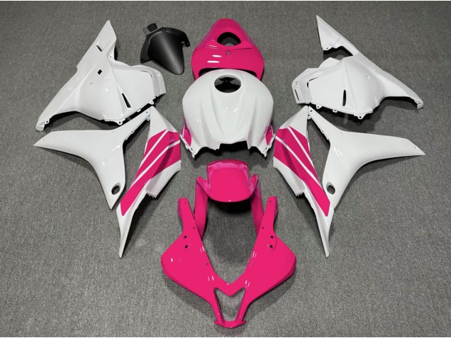 2009-2012 Striscia Laterale Rosa & Bianca CBR600RR Carena
