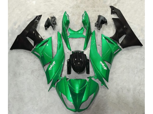 2009-2012 Verde Brillante Brillante ZX6R Carena 2009-2012 Verde Brillante Brillante ZX6R Carena