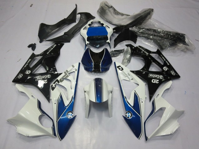 2009-2014 Alieno Blu & Bianco S1000RR Carena 2009-2014 Alieno Blu & Bianco S1000RR Carena