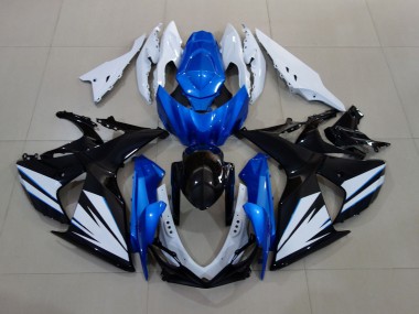 Economici 2009-2016 Bianco Lucido & Nero Con Rosso Blu Opaco GSXR 1000 Carena