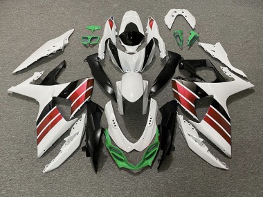 Economici 2009-2016 Bianco Lucido Rosso Nero & Verde GSXR 1000 Carena