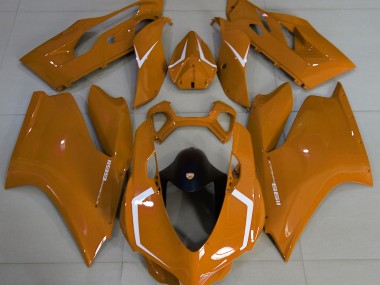 Economici 2011-2014 Arancione Lucido & Bianco Ducati 1199 Carena