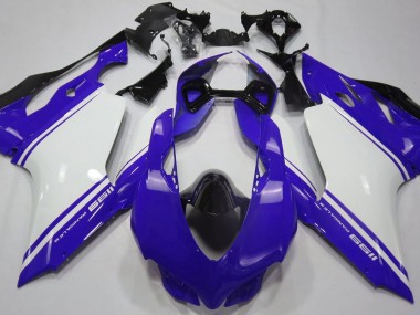 Economici 2011-2014 Blu Lucido Bianco & Nero Ducati 1199 Carena