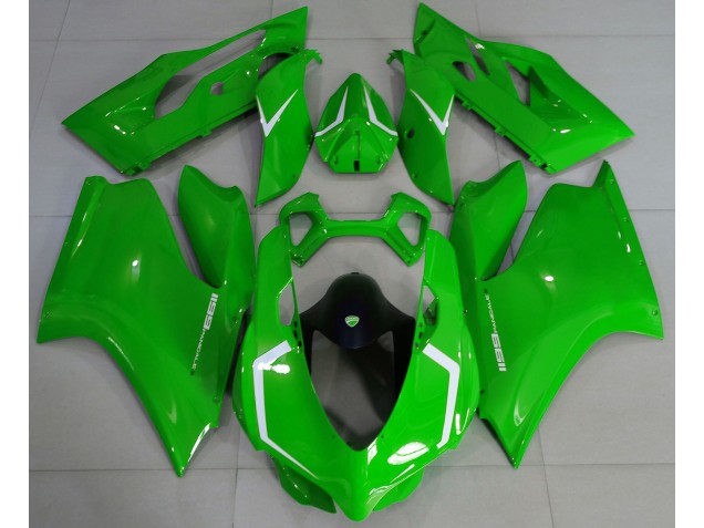 2011-2014 Verde Lucido & Bianco Ducati 1199 Carena 2011-2014 Verde Lucido & Bianco Ducati 1199 Carena