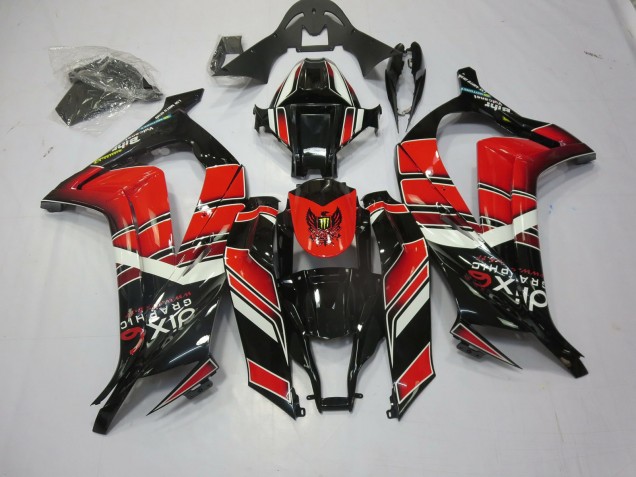 2011-2015 Rosso Nero Speciale ZX10R Carena 2011-2015 Rosso Nero Speciale ZX10R Carena