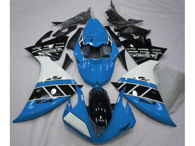 2012-2014 Azzurro Lucido Bianco & Nero R1 Carena 2012-2014 Azzurro Lucido Bianco & Nero R1 Carena