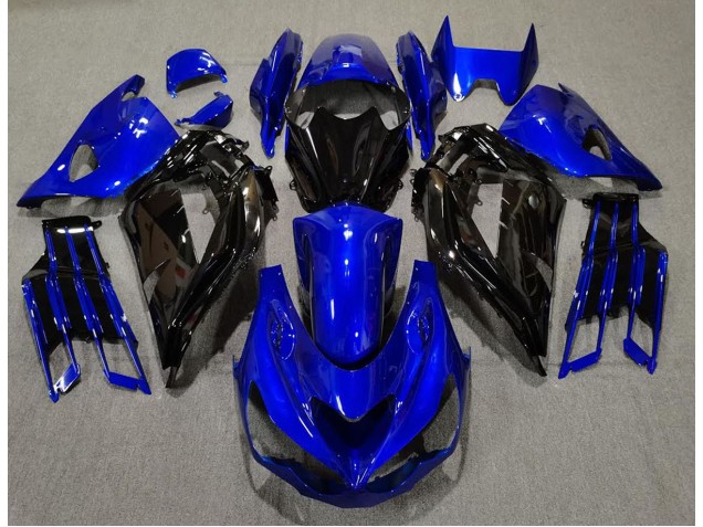 2012-2021 Blu Lucido & Nero ZX14R Carena
