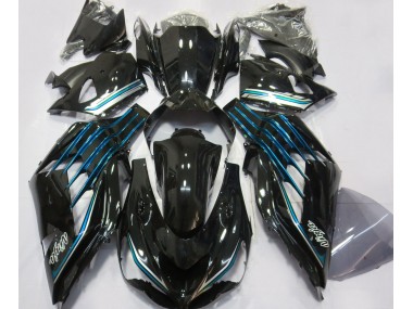 Economici 2012-2021 Nero Lucido & Azzurro ZX14R Carena