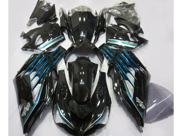 2012-2021 Nero Lucido & Azzurro ZX14R Carena 2012-2021 Nero Lucido & Azzurro ZX14R Carena