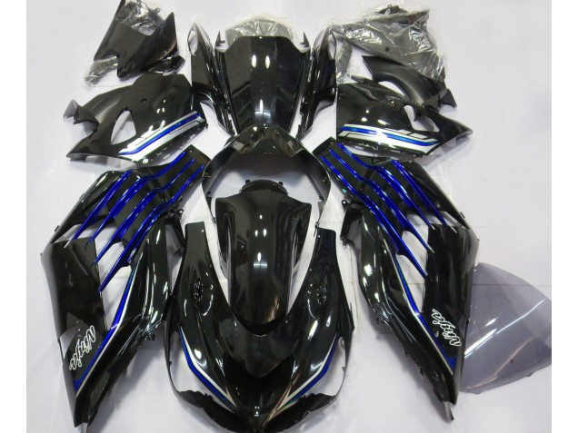 2012-2021 Nero Lucido & Blu ZX14R Carena 2012-2021 Nero Lucido & Blu ZX14R Carena