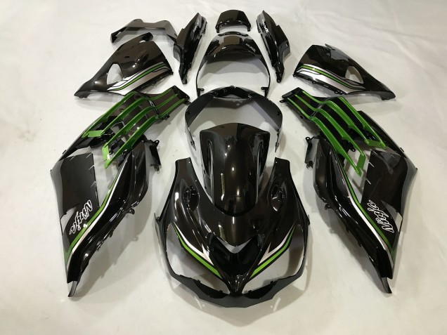 2012-2021 Nero Lucido & Verde Melma ZX14R Carena 2012-2021 Nero Lucido & Verde Melma ZX14R Carena