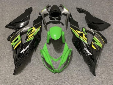 Economici 2013-2018 Nero Lucido & Verde Da Corsa ZX6R Carena
