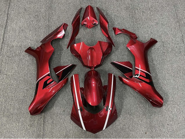 2015-2019 Accenti Rosso Intenso & Bianco & Nero R1 Carena 2015-2019 Accenti Rosso Intenso & Bianco & Nero R1 Carena