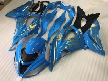 Economici 2016-2019 Blu Lucido Con Oro ZX10R Carena