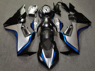 Economici 2017-2023 Argento & Nero & Blu CBR1000RR Carena