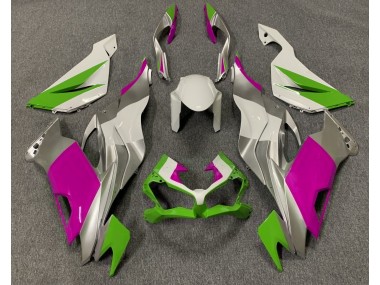 Economici 2019-2023 Verde Lucido Rosa & Argento ZX6R Carena