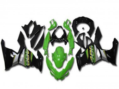 Carena Moto Kawasaki EX400 2018-2024 - Verde Nero Grigio Economici