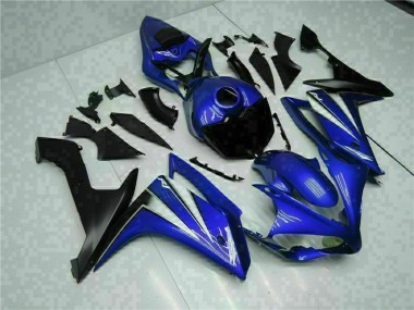 Carena Moto Yamaha YZF R1 2007-2008 - Blu Bianco Nero Economici
