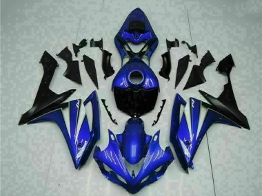 Carena Moto Yamaha YZF R1 2007-2008 - Blu Bianco Nero Economici
