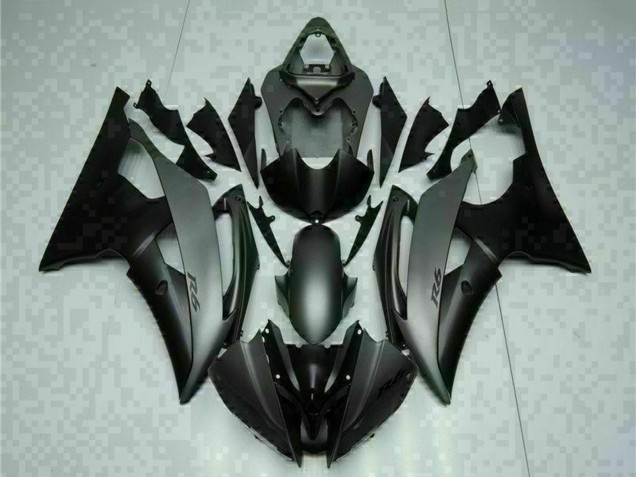 Carena Moto Yamaha YZF R6 2008-2016 - Grigio Nero Opaco
