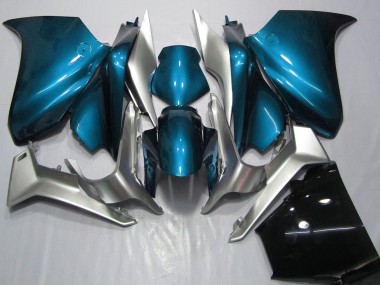 Carena Moto Honda VFR 1200 2010-2014 - Argento Azzurro Chiaro Economici