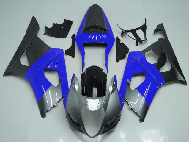 Carena Moto Suzuki GSXR 1000 2003-2004 - Blu Argento Nero
