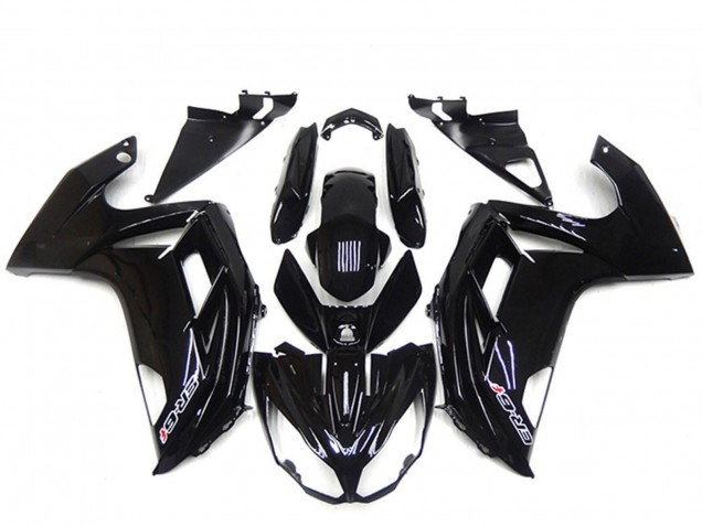 Carena Moto Kawasaki Ninja ER6F 2012-2014 - Nero Lucido