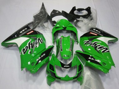 Carena Moto Kawasaki Ninja 250 2008-2012 - Verde Bianco Nero Economici
