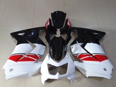 Carena Moto Kawasaki Ninja 250 2008-2012 - Bianco Rosso Nero Lucido Economici