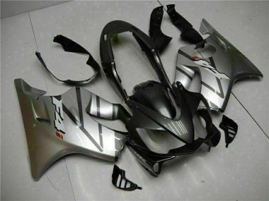 Carena Moto Honda CBR600 F4i 2004-2007 - Argento Nero Opaco Economici