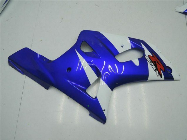 Carena Moto Suzuki GSXR 600/750 2001-2003 - Bianco Blu Nero