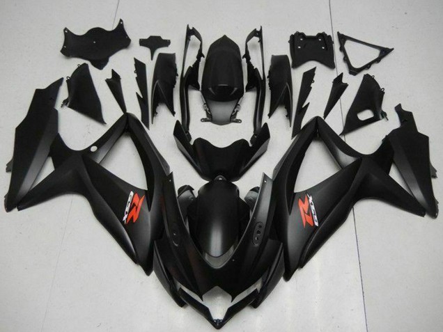 Carena Moto Suzuki GSXR 600/750 2008-2010 - Nero Opaco Rosso