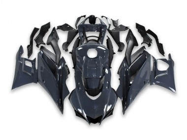 Carena Moto Yamaha YZF R3/R25 2019-2021 - Grigio Scuro Nero Economici