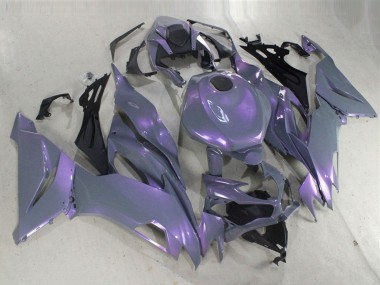 Carena Moto Kawasaki ZX6R 2019-2022 - Camaleonte Grigio Dazz Viola Perla Economici
