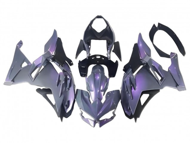 Carena Moto Kawasaki Ninja 500 EX500R 2024-2025 - Camaleonte Grigio Dazz Viola Perla